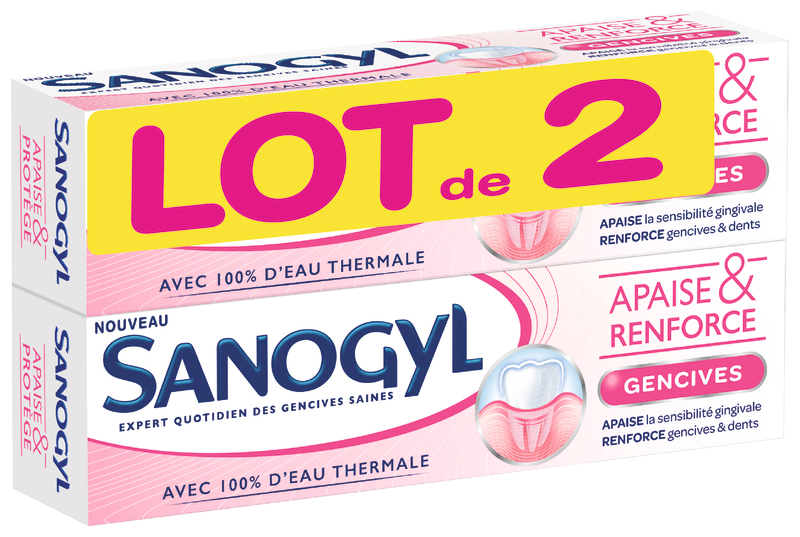 DENTIFRICE 100% EAU THERMALE APAISE ET RENFORCE...