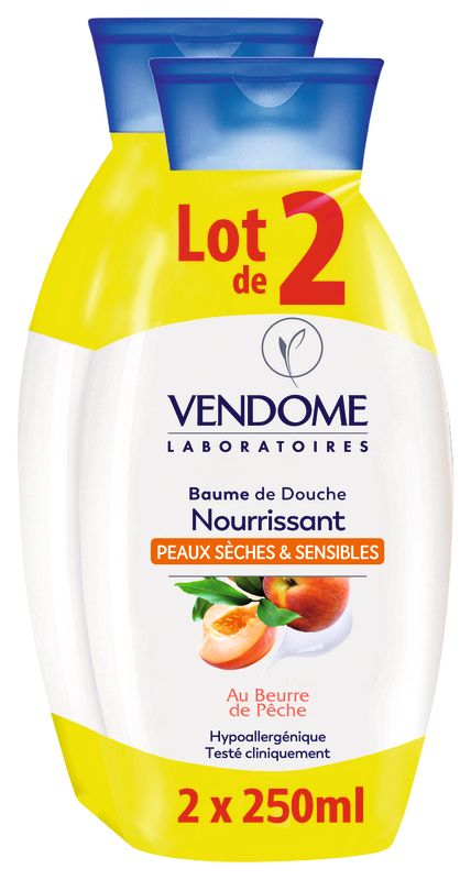 BAUME DE DOUCHE NOURRISSANTE PEAUX SÈCHES ET SE...