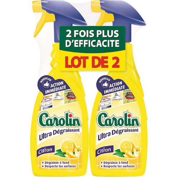 carolin NETTOYANT MÉNAGER CAROLIN code EAN 3346025762071 