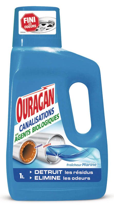 NETTOYANT CANALISATION
 FRAICHEUR MENTHOLÉE OU ...