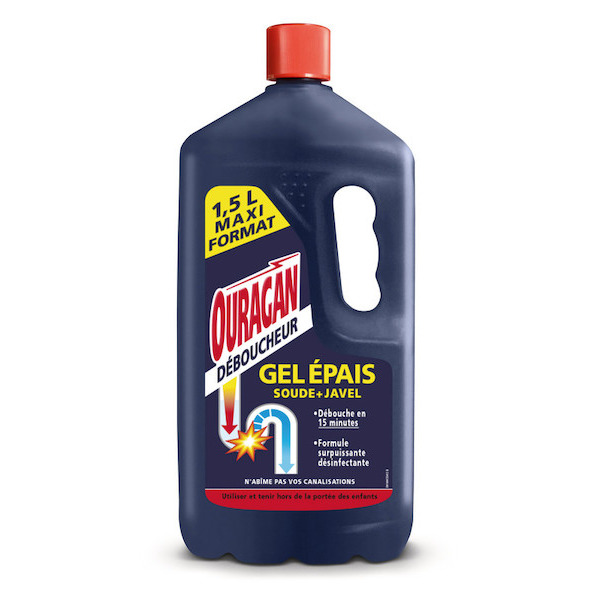 Gel épais déboucheur 3346027790492 WC NET OURAGAN