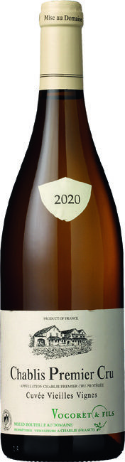 AOP CHABLIS 1ER CRU  DOMAINE VOCORET & FILS "VIEILLES VIGNES" 2020 3346153997536 
