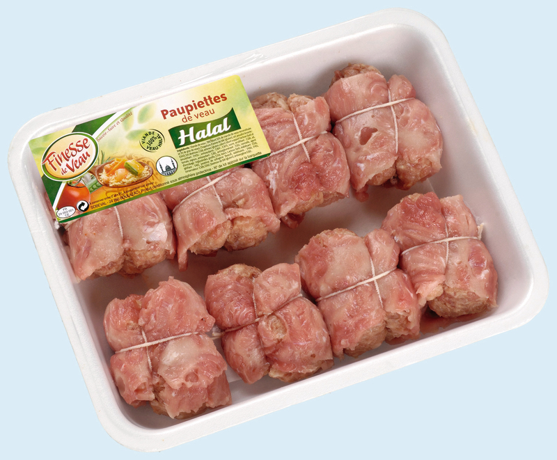 Finesse 8 PAUPIETTES DE VEAU HALAL Finesse code EAN 3346232799006 