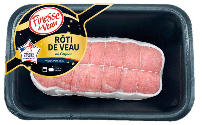 ROTI DE VEAU FARCI AU COGNAC FINESSE DE VEAU