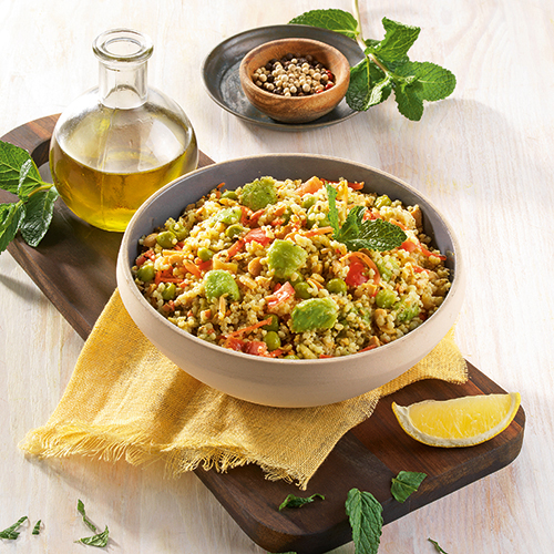  SALADE GOURMANDE AUX CÉRÉALES ET À L’AVOCAT code EAN 3346650205660 