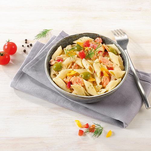  SALADE DE PENNES AU SAUMON code EAN 3346650208074 