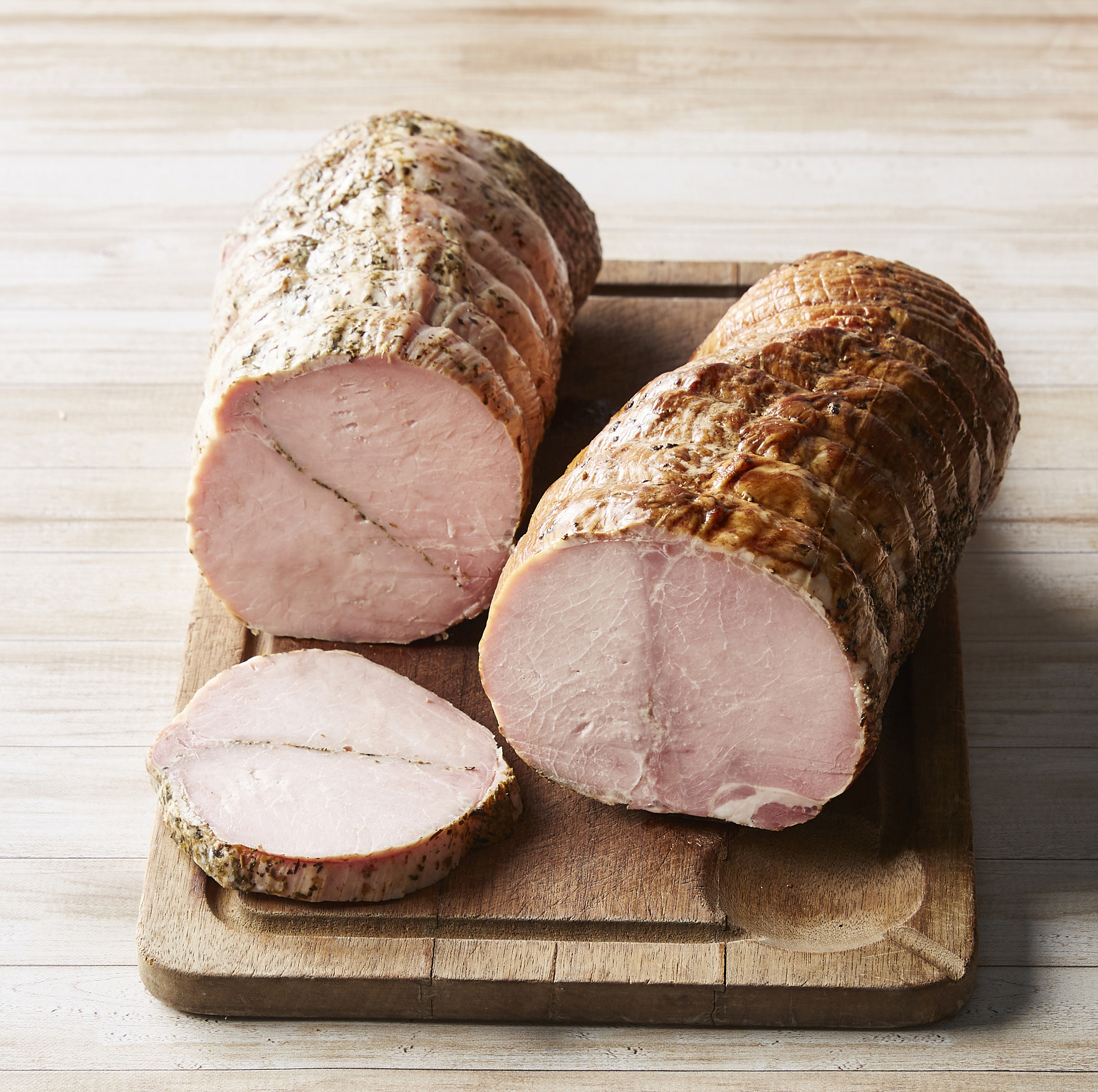  RÔTI DE PORC CUIT CHARCUTIER NATURE OU AUX HERBES BRIENT code EAN 3346650211265 