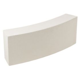  Carreau béton cellulaire lisse courbé 30° ép.100mm vendu au carreau code EAN 3346851089410 