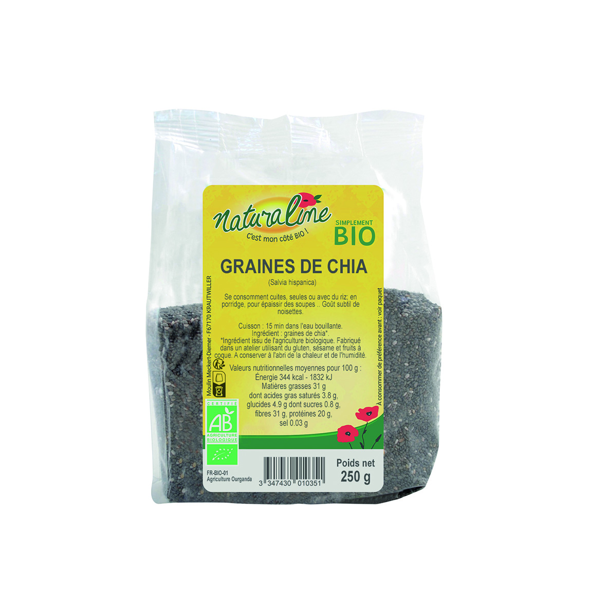GRAINES DE CHIA BIO