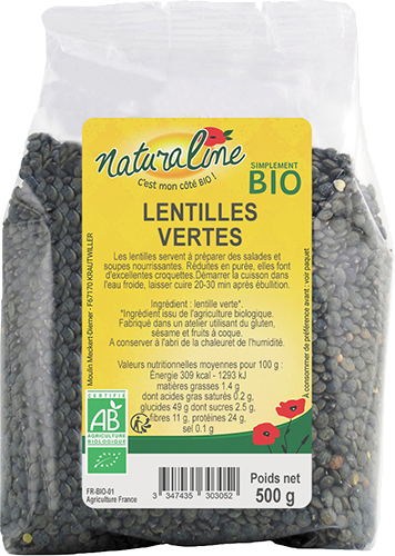 LENTILLES BIO