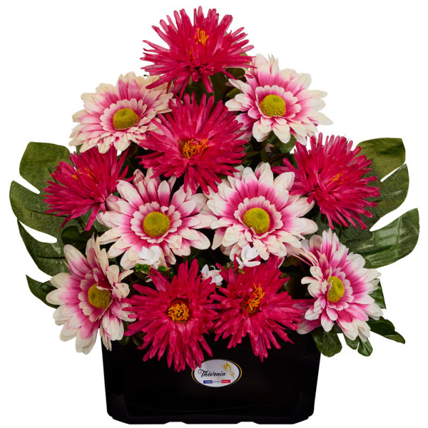  JARDINIERE DE GERBERAS ET TOKYOS  code EAN 3347542302849 