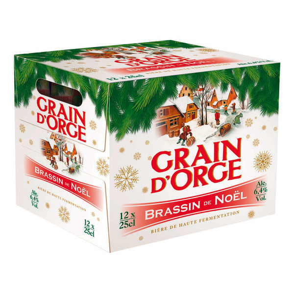 grain-d-orge Bière Brassin de noël  code EAN 3347970011320 