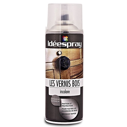 SINTO - Bombe peinture Idéespray Les vernis Bois - PACK DE 5 aérosols Brillant incolore - aérosol 400 ml 3348679279981 Sinto SINTO - Bombe peinture Idéespray Les vernis Bois - PACK DE 5 aérosols Brillant incolore - aérosol 400 ml 3348679279981 Sinto