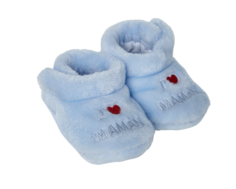 CHAUSSONS J'AIME PAPA, J'AIME MAMAN  3349600166073 