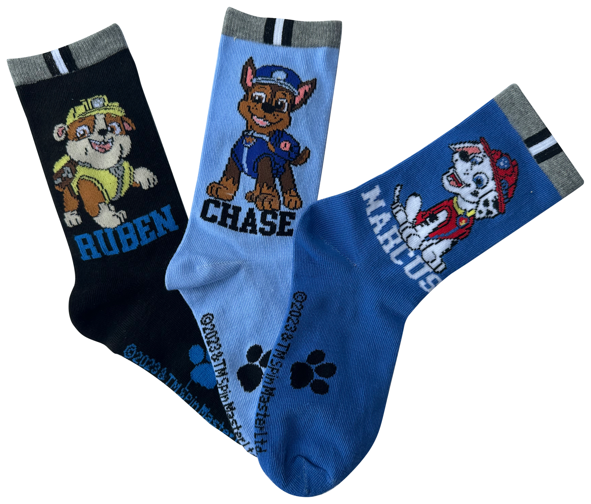 LOT DE 3 CHAUSSETTES ENFANT