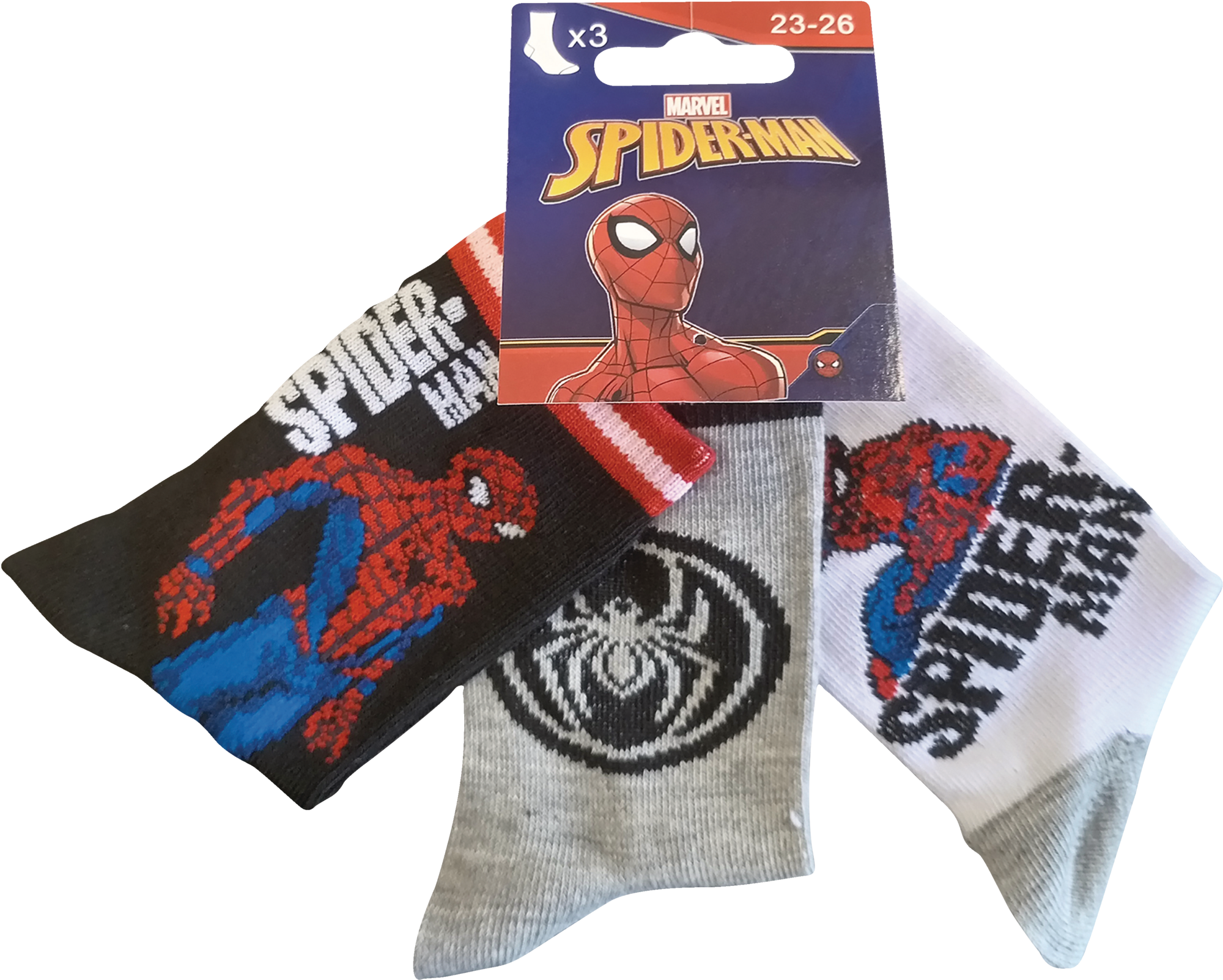 LOT DE 3 PAIRES DE CHAUSSETTES ENFANT