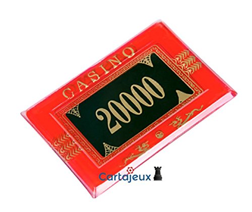 RECHARGE 10 JETONS CASINO ACRYLIQUE VALEUR 20000