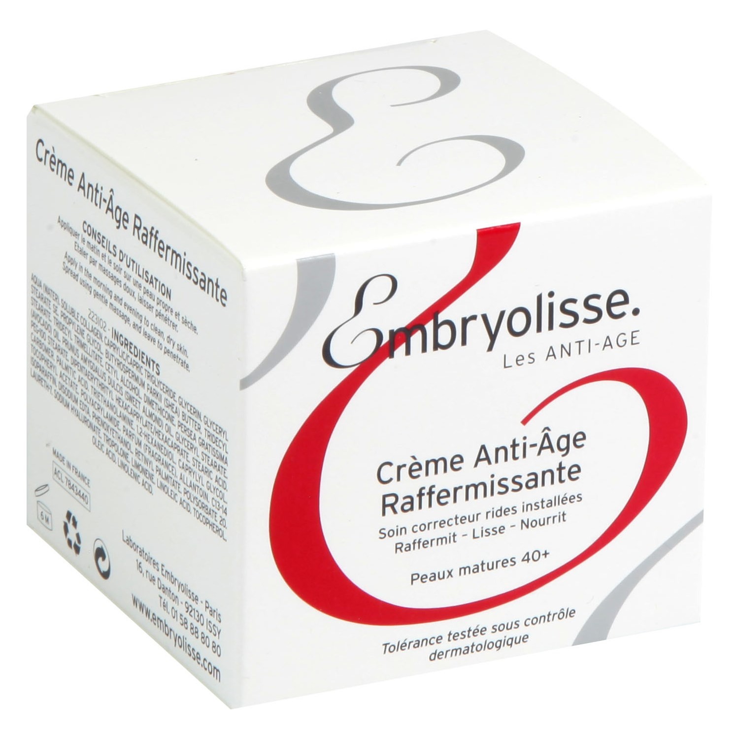 Crème anti-âge raffermissante EMBRYOLISSE