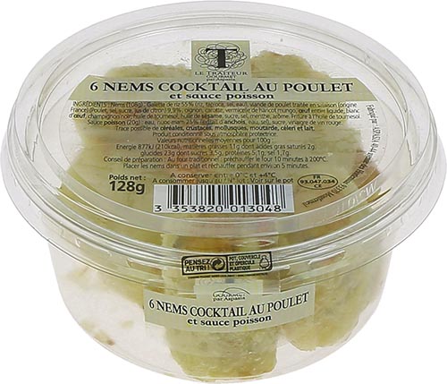 NEMS COCKTAIL AU POULET