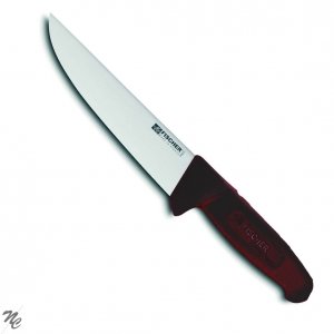 Couteau de boucher, lame inox 17 cm, HACCP