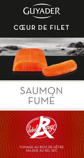 Coeur de filet de saumon fumé GUYADER 3355200793007 (3355200793007)
