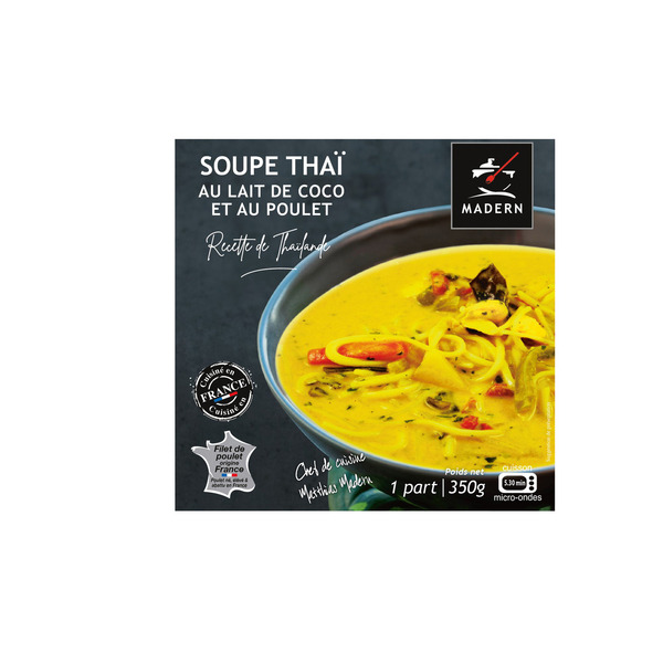 Soupe Thai surgelée