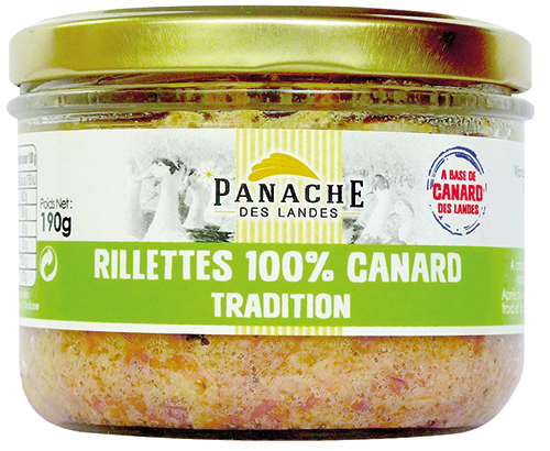 RILLETTES 100% CANARD TRADITION