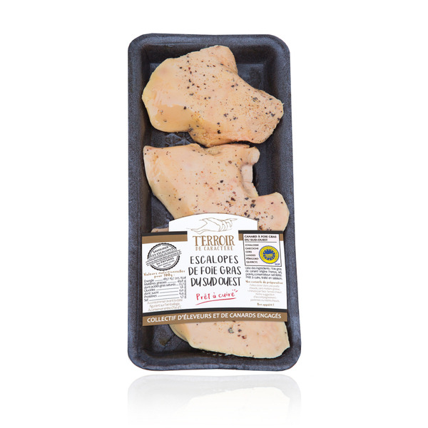 ESCALOPE DE FOIE GRAS DE CANARD 
