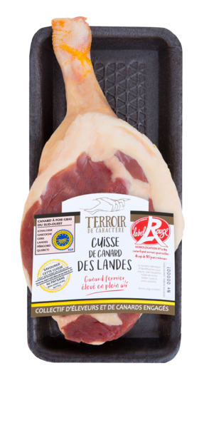 TERROIR DE CARACTÈRE CUISSE DE CANARD DES LANDES 
 code EAN 3356650004606 