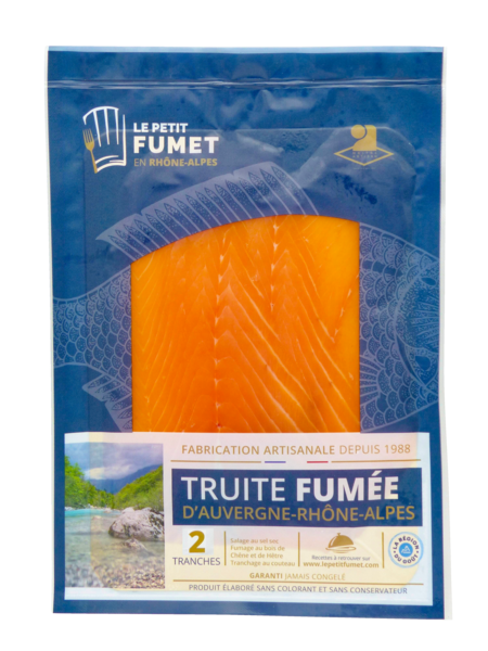 LE PETIT FUMET EN RHÔNE-ALPES TRUITE FUMÉE 
 code EAN 3356992350805 
