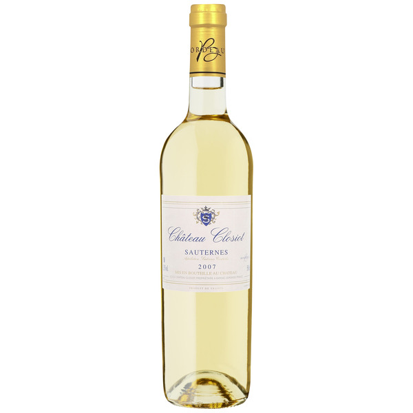 Sauternes 3358250807502 Château Closiot