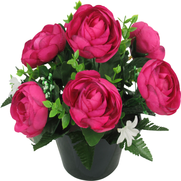 SANS MARQUE Composition Artificielle De Renoncules  code EAN 3360150001041 