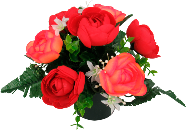 Composition Artificielle De Renoncules 