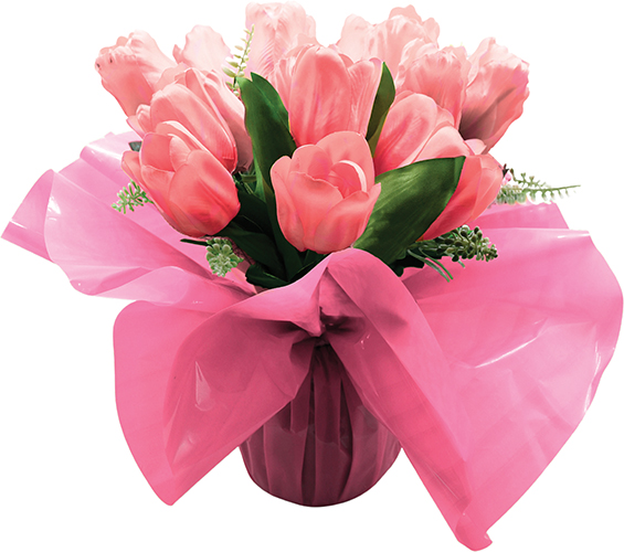  BOUQUET BULLE TULIPE ROSE CLAIR code EAN 3360150013167 
