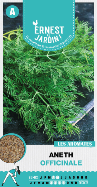ERNEST AU JARDIN ANETH OFFICINALE 
 code EAN 3360899578736 