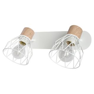  Spot 2 lumières L. 40 cm CLAYTON blanc code EAN 3361410152831 