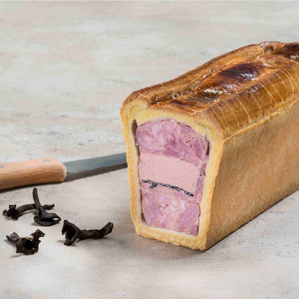 DRÔME SALAISONS PÂTÉ EN CROÛTE RICHELIEU AUX AMANDES ET CHAMPIGNONS
 code EAN 3361711001289 