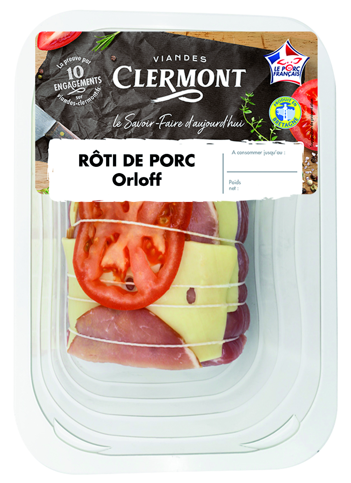 RÔTI DE PORC ORLOFF