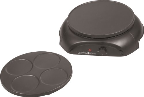 White & Brown S162 crêpière noir 36 x 11 x 36 cm code EAN 3364330001623 