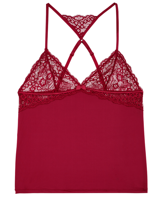 envie de lingerie TOP FEMME MICROFIBRE ET DENTELLE envie de lingerie code EAN 3364402251666 