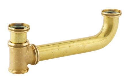 VALENTIN Tubulure pour évier 2 cuves entraxe ma...