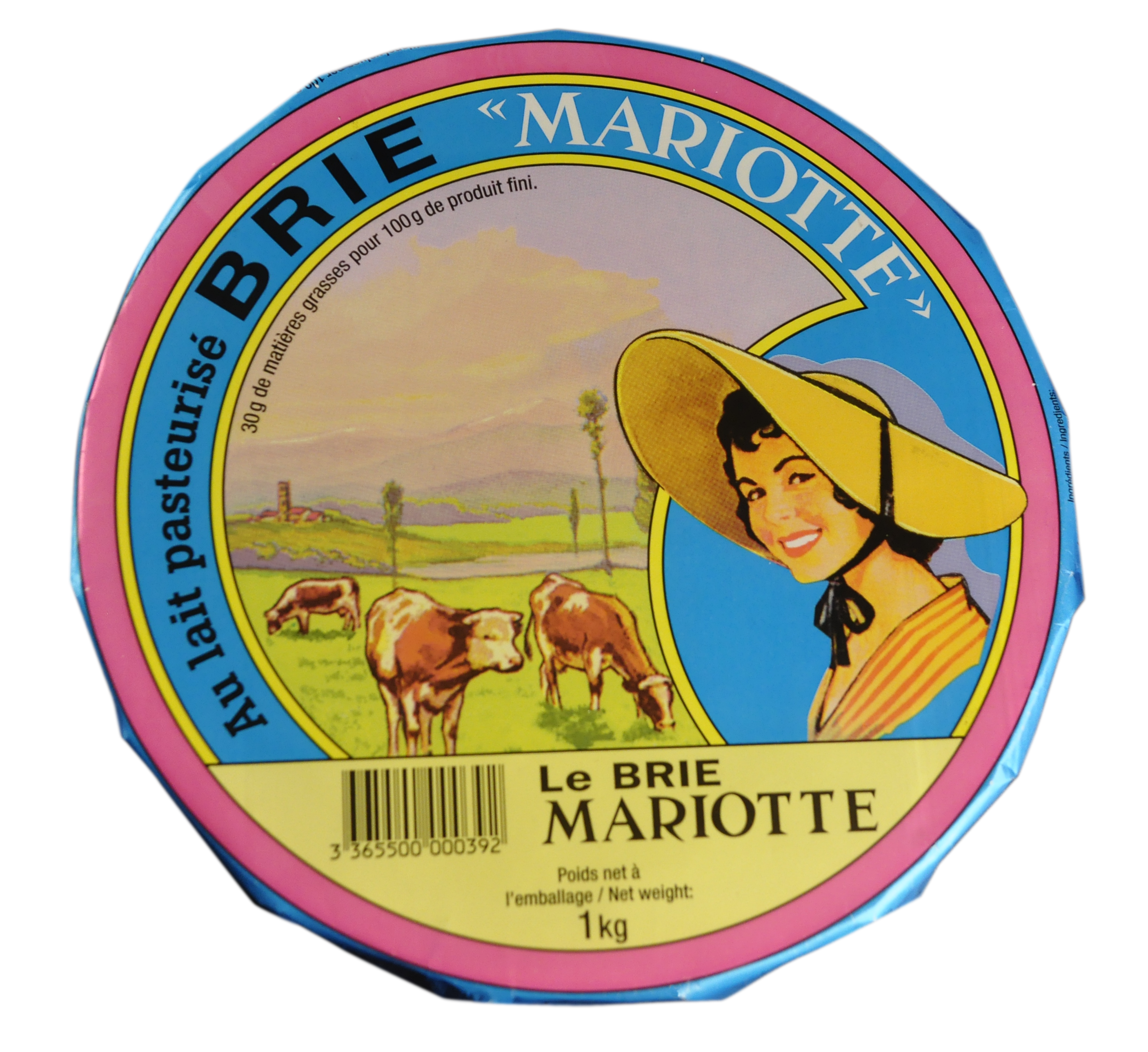 BRIE 30% MAT.GR. 3365500000392 “MARIOTTE”
