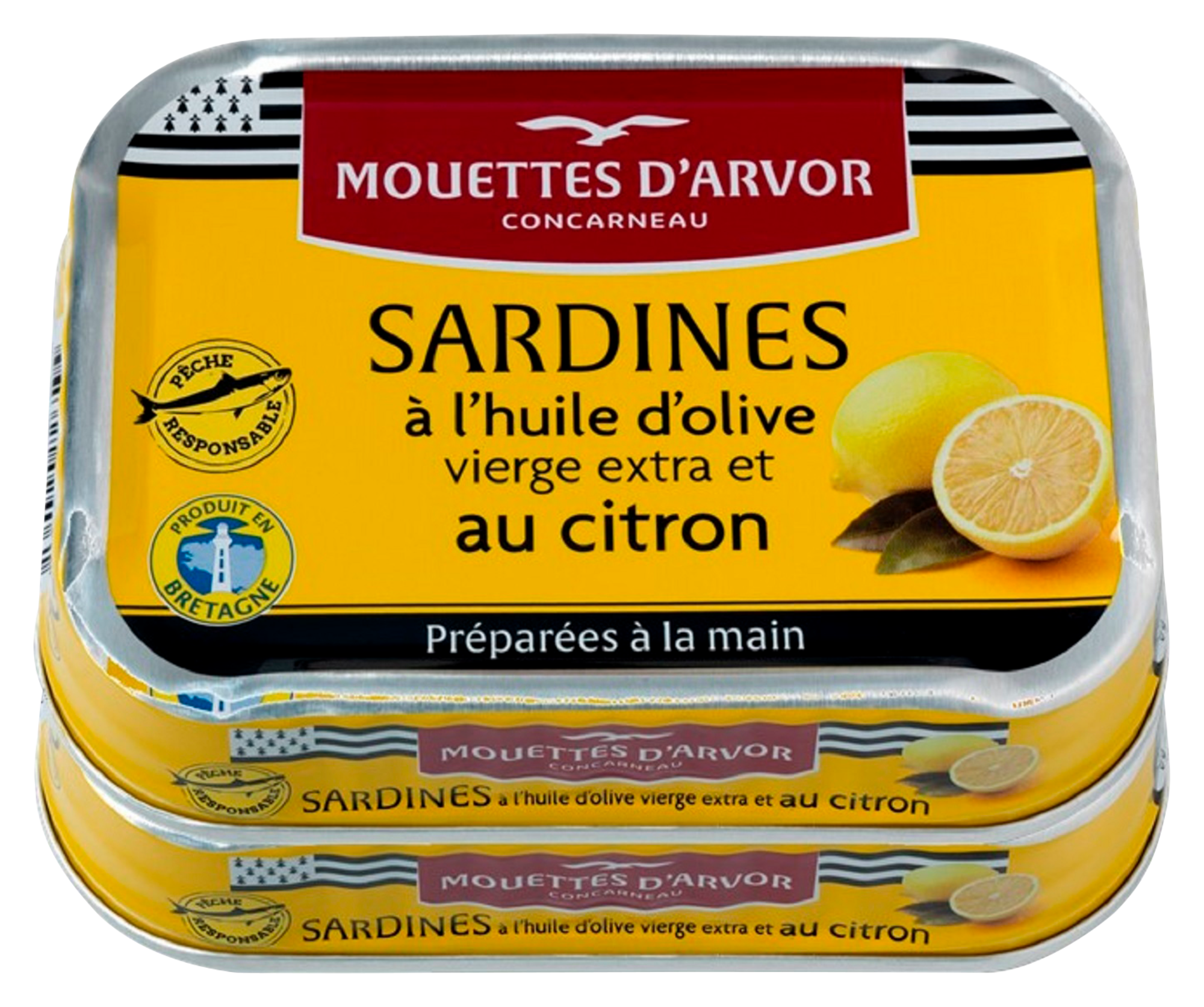 MOUETTES D'ARVOR SARDINES code EAN 3365622024269 