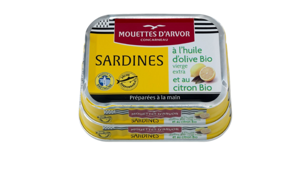 MOUETTE D'ARVOR Sardines code EAN 3365624024267 