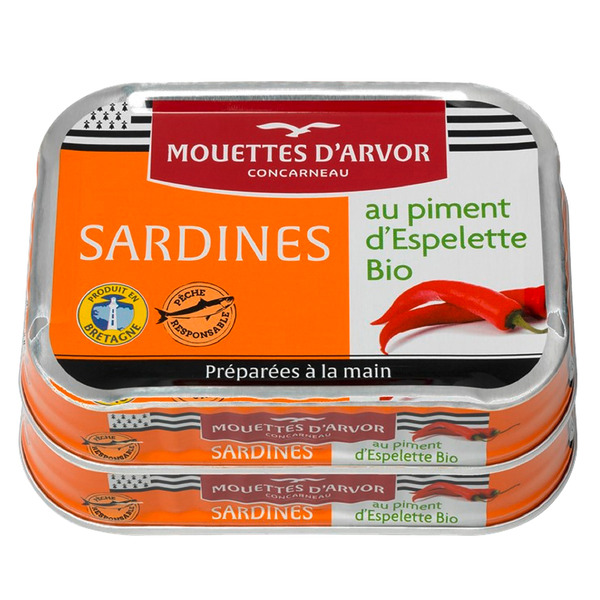 Lot de Conserves de poissons
