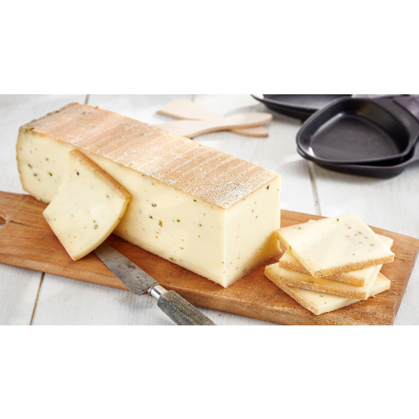 RACLETTE AROMATISÉE PERSILLADE 
