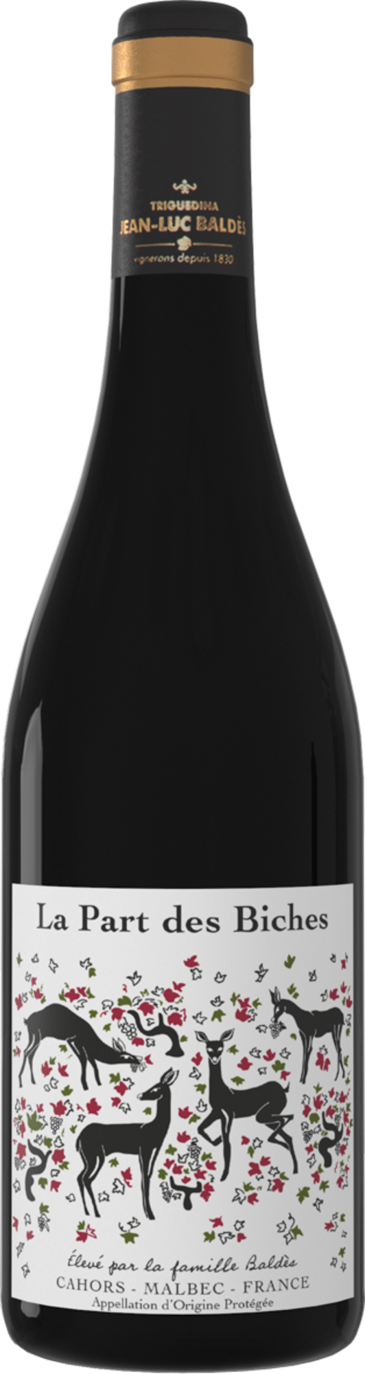 LA PART DES BICHES 2020 AOP CAHORS
ROUGE code EAN 3365810015017 