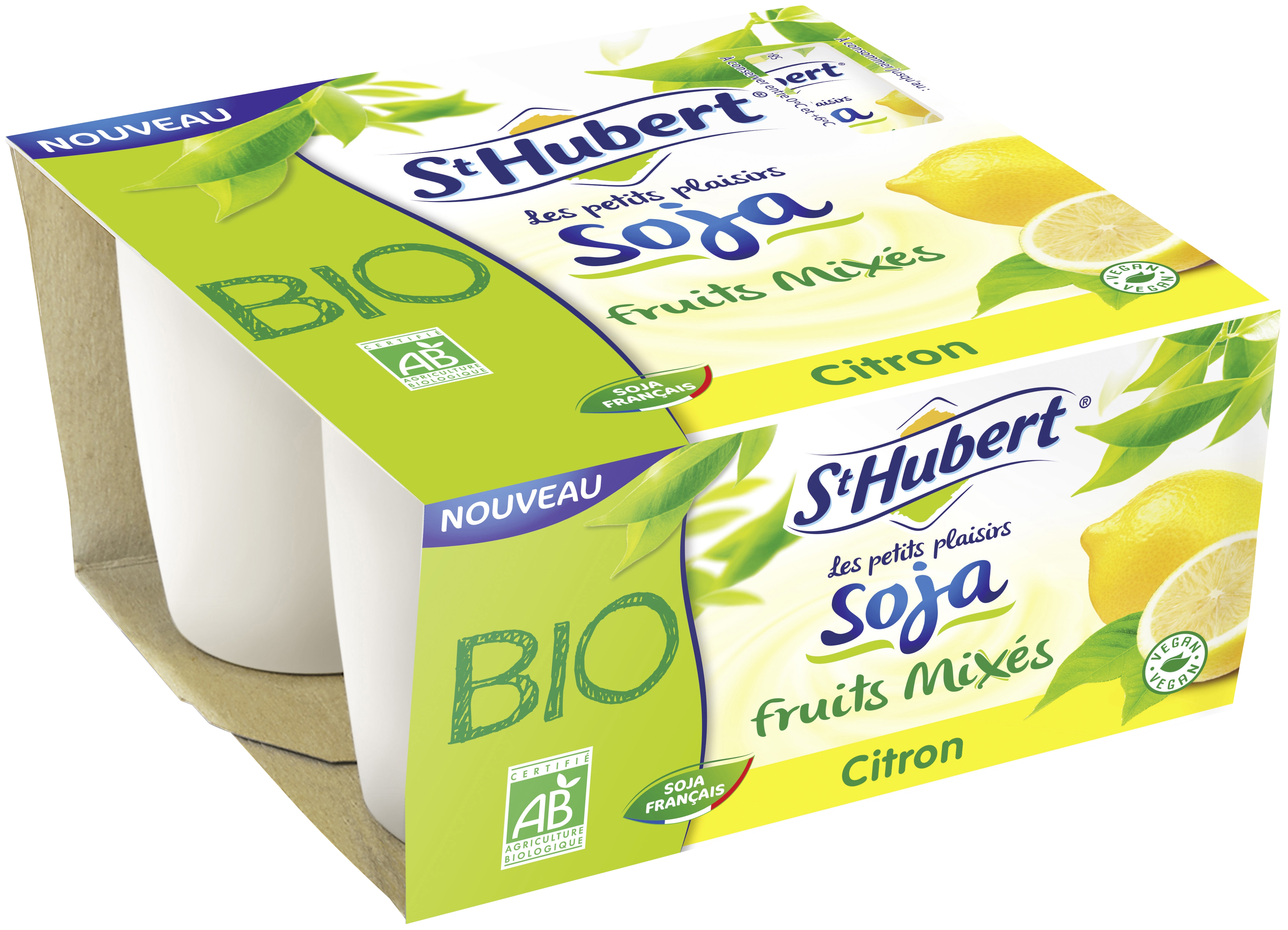 Petits Plaisirs soja bio citron St Hubert
