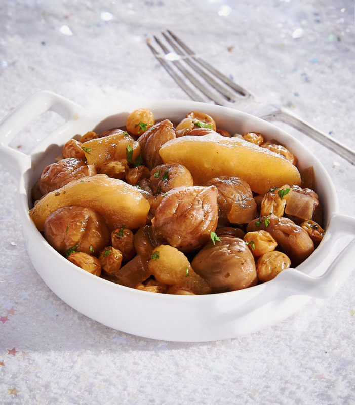 FE MARRONS ENTIERS CUISINÉS AUX POMMES ET AUX RAISINS  3366760021868 (3366760021868)