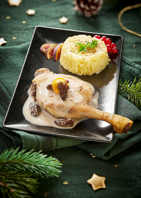 CUISSE DE CANARD SAUCE AUX MORILLES ET A L'ARMAGNAC  3366760031485 